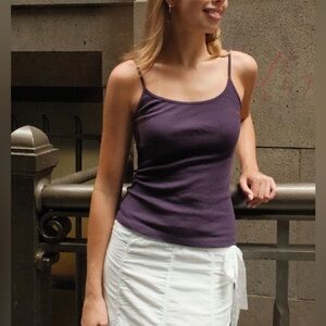 Randy melville Mirabelle purple tank top